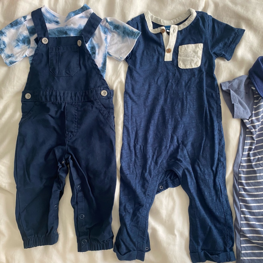 3 baby outfits sold together